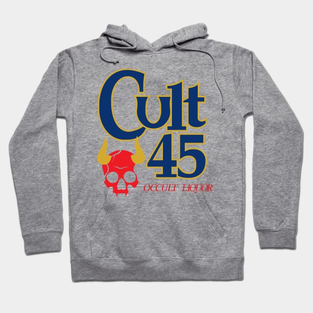 Cult 45: Occult Liquor Hoodie by AggroViking